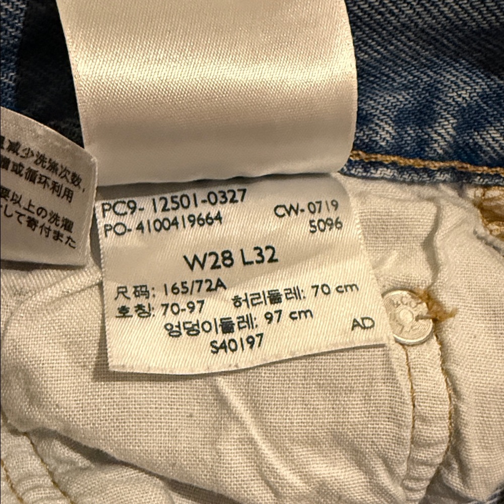 Classic Blue 501 Levi’s Vintage Denim Jeans - Picture 5 of 5